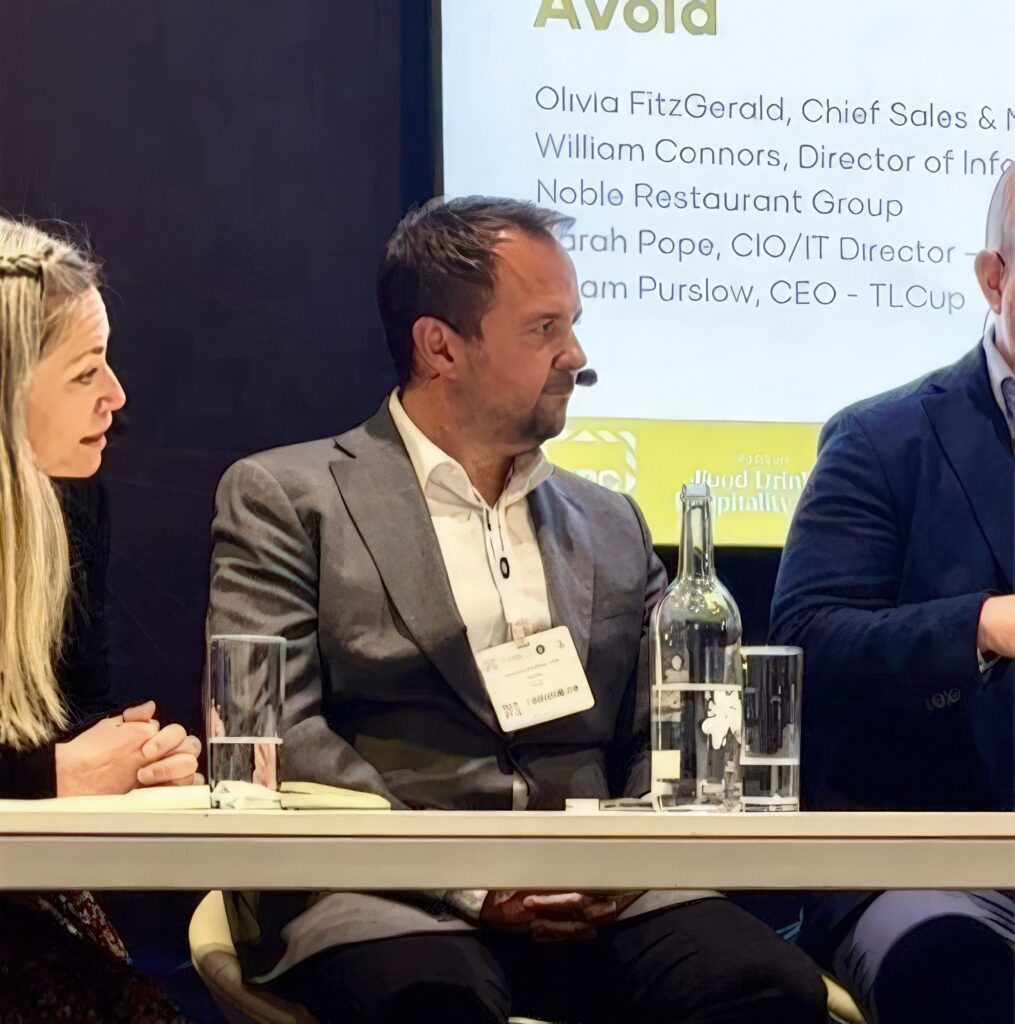 Adam Purslow on a restaurant industry panel discussion